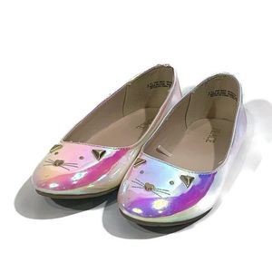 Children’s Place Holographic Cat Flats